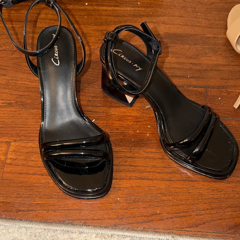 Chic Black Heels by Cici W